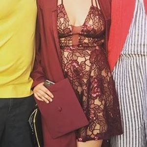 Rose Printed Homecoming Dress!